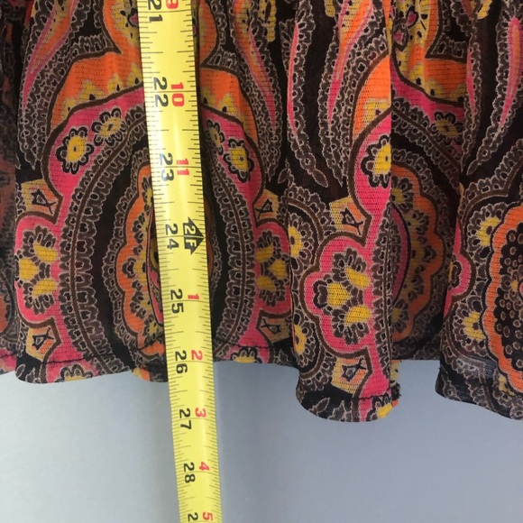 INC International Concepts Size Small 3/4 Sleeve Sheer Fabric Lined Shirt - Picture 7 of 7